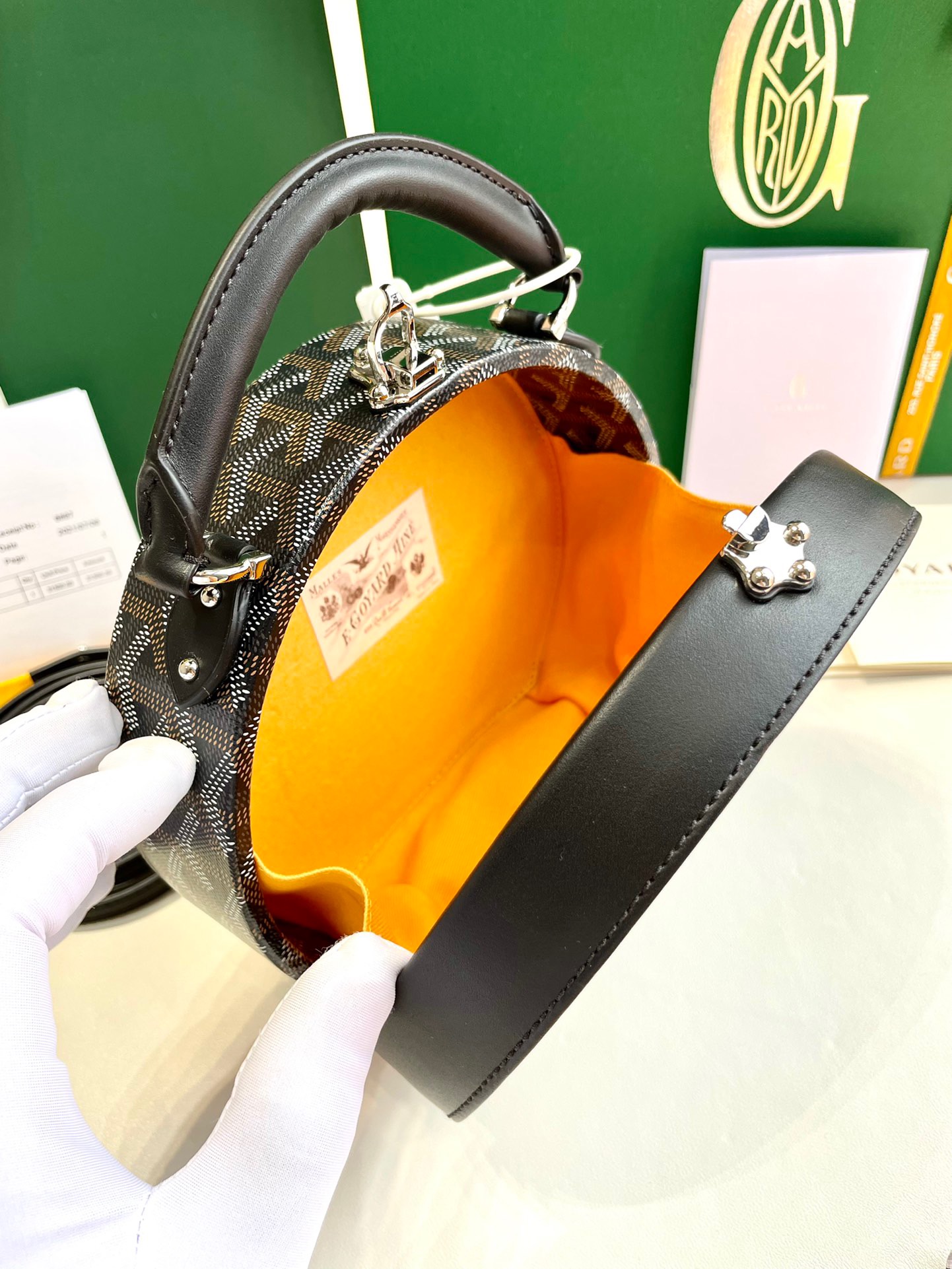 고야드 알토 후드백 블랙