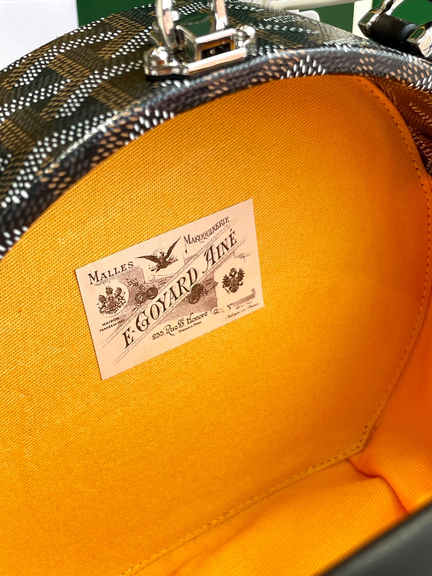 고야드 알토 후드백 블랙