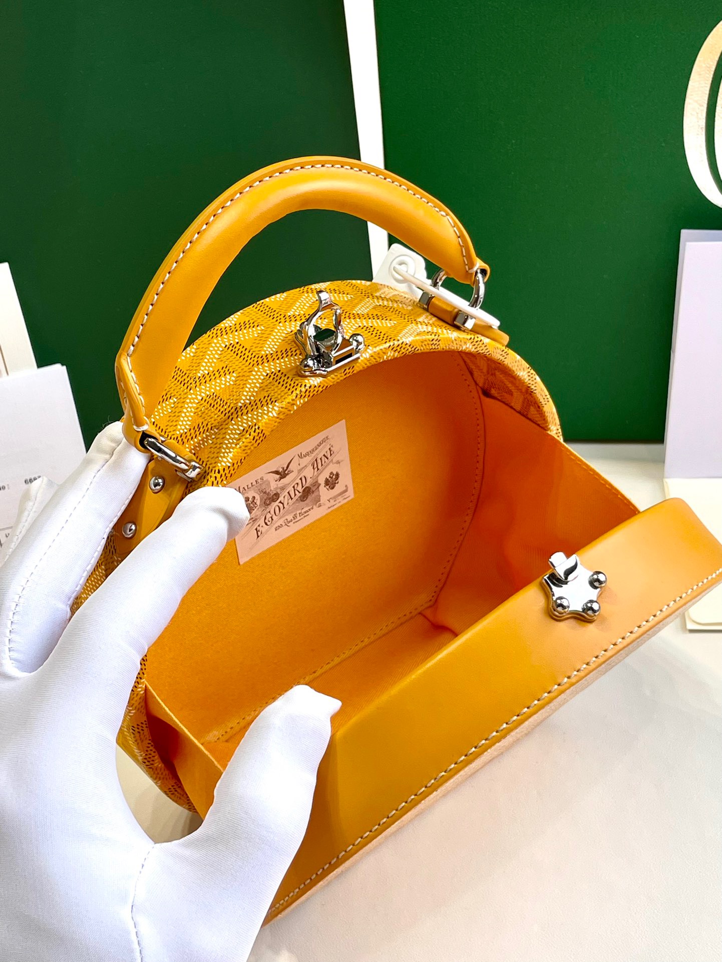 고야드 알토 후드백 옐로우