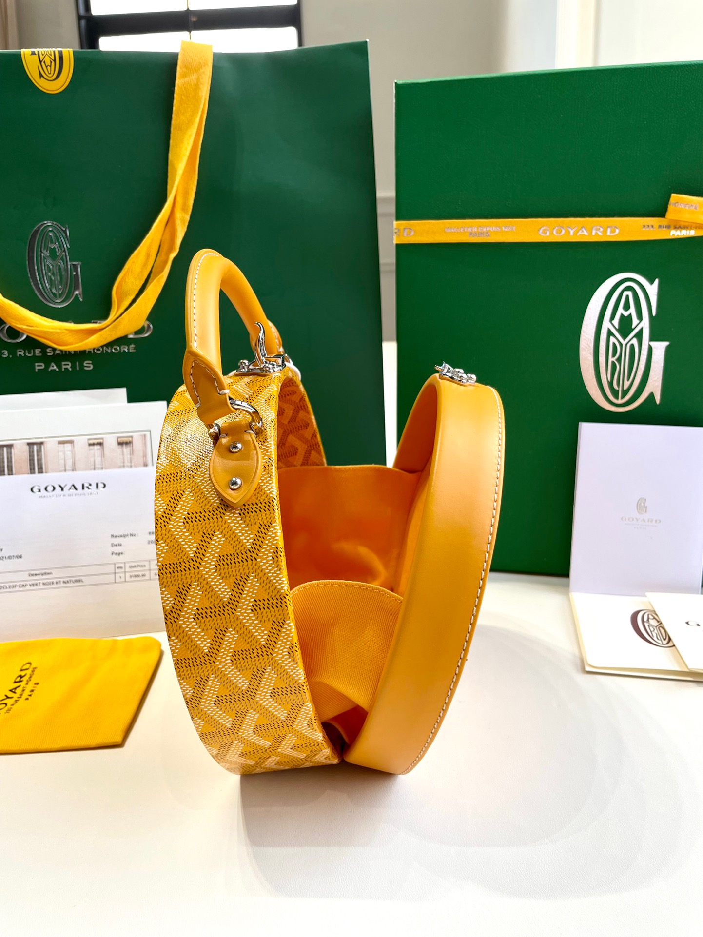 고야드 알토 후드백 옐로우