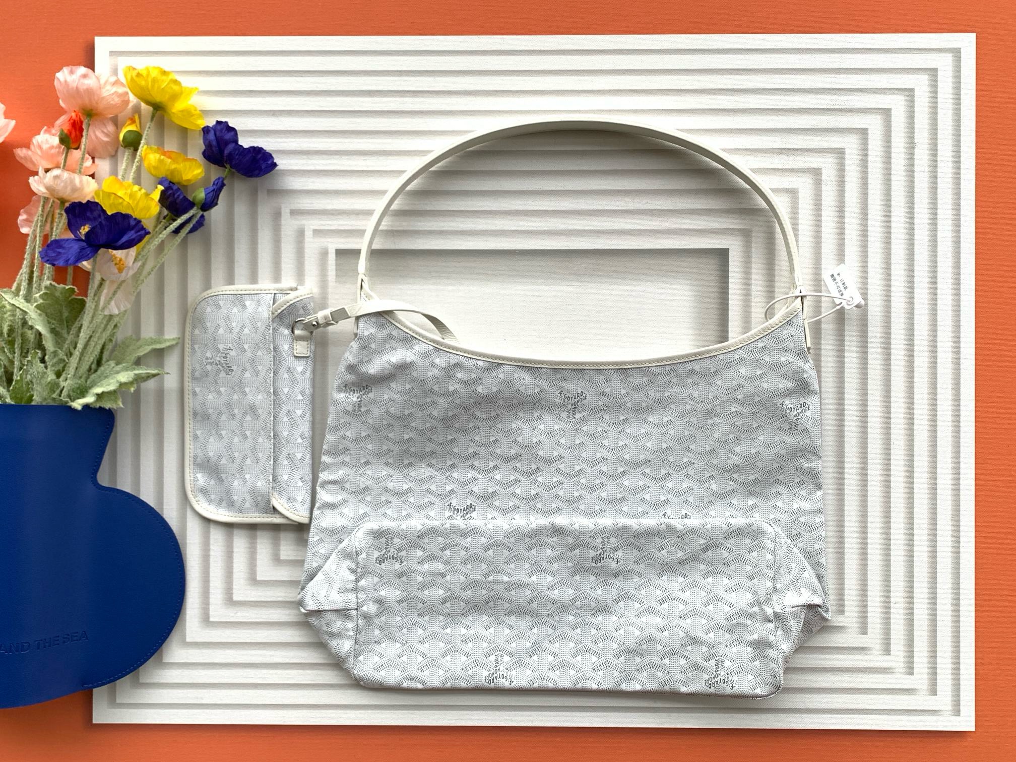 고야드 보헴 호보백 화이트