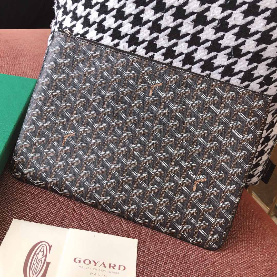 고야드 클러치백 GM 블랙