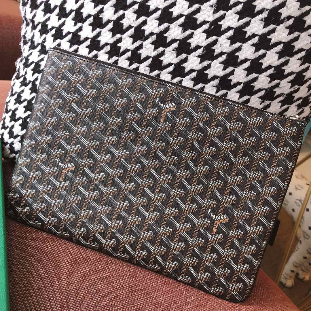 고야드 클러치백 GM 블랙