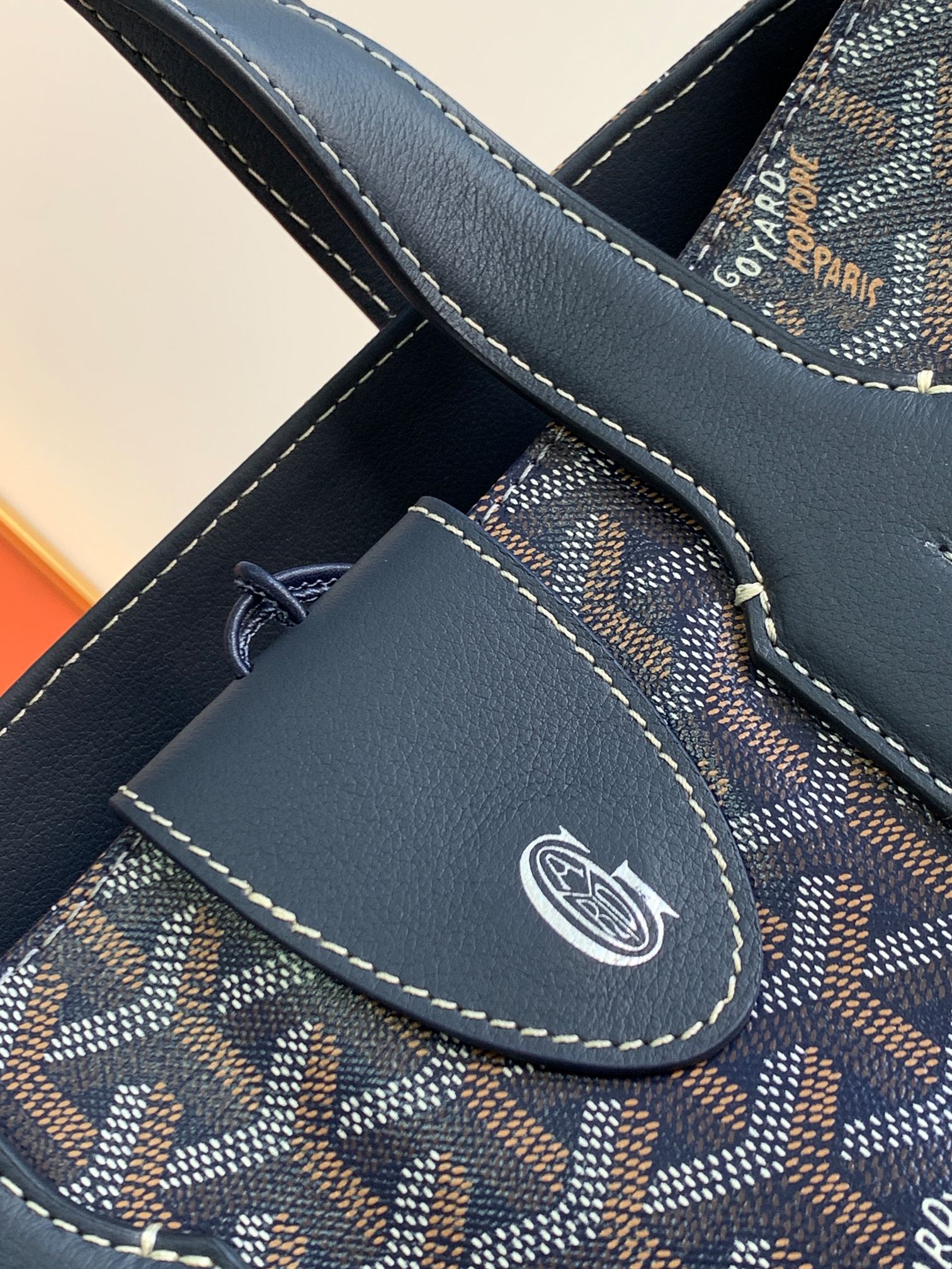 고야드 볼테르 토트백 마린 블루