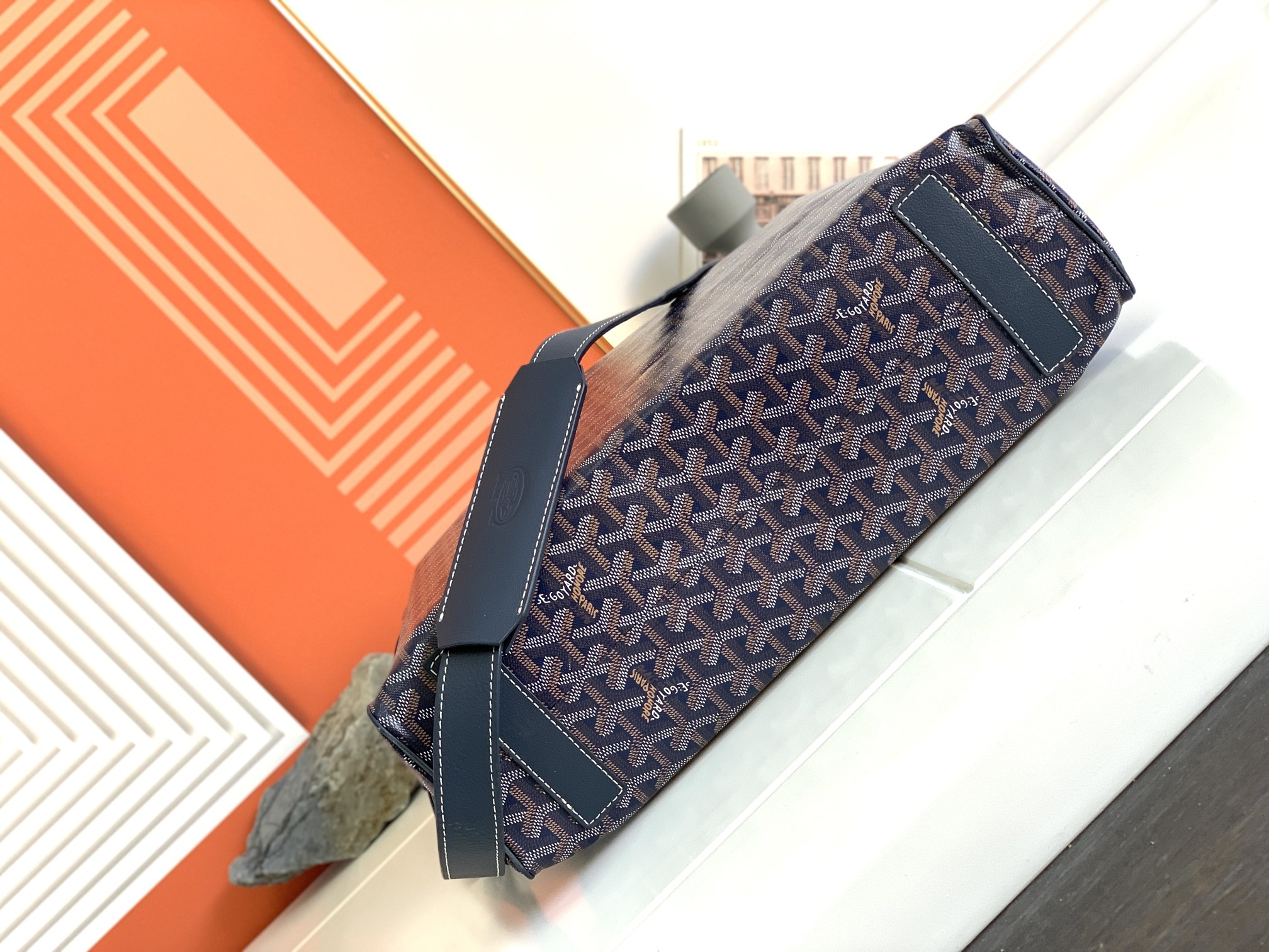 고야드 볼테르 토트백 마린 블루