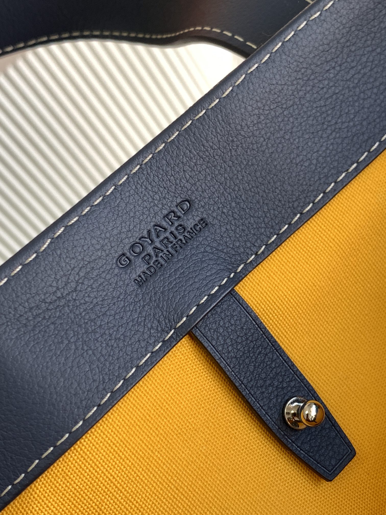 고야드 볼테르 토트백 마린 블루