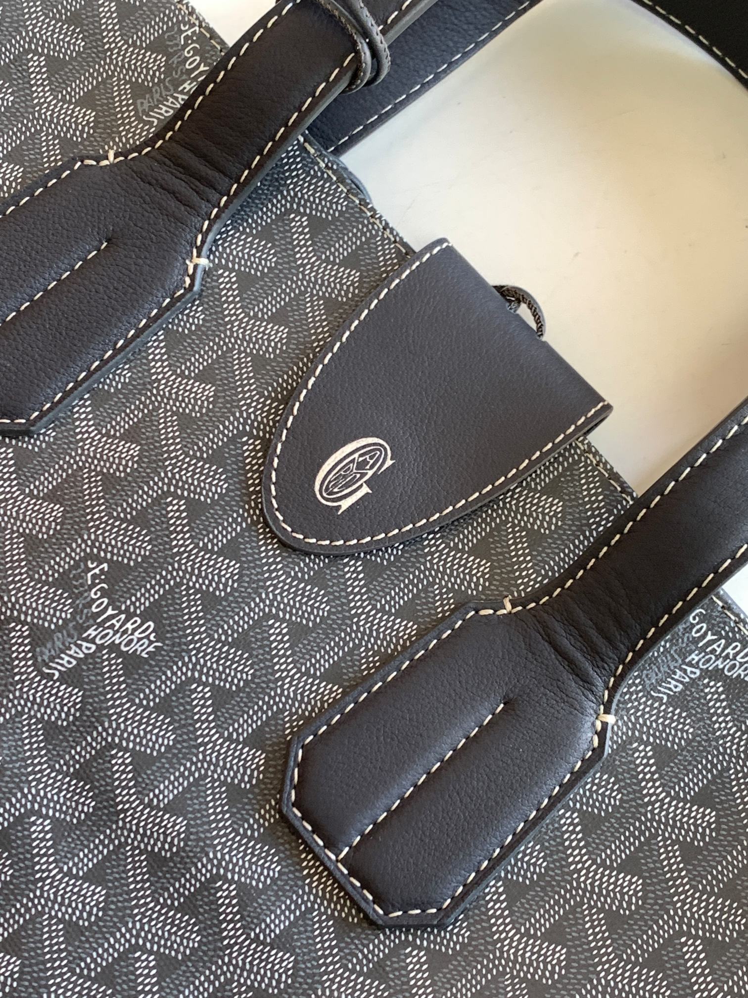 고야드 볼테르 토트백 그레이