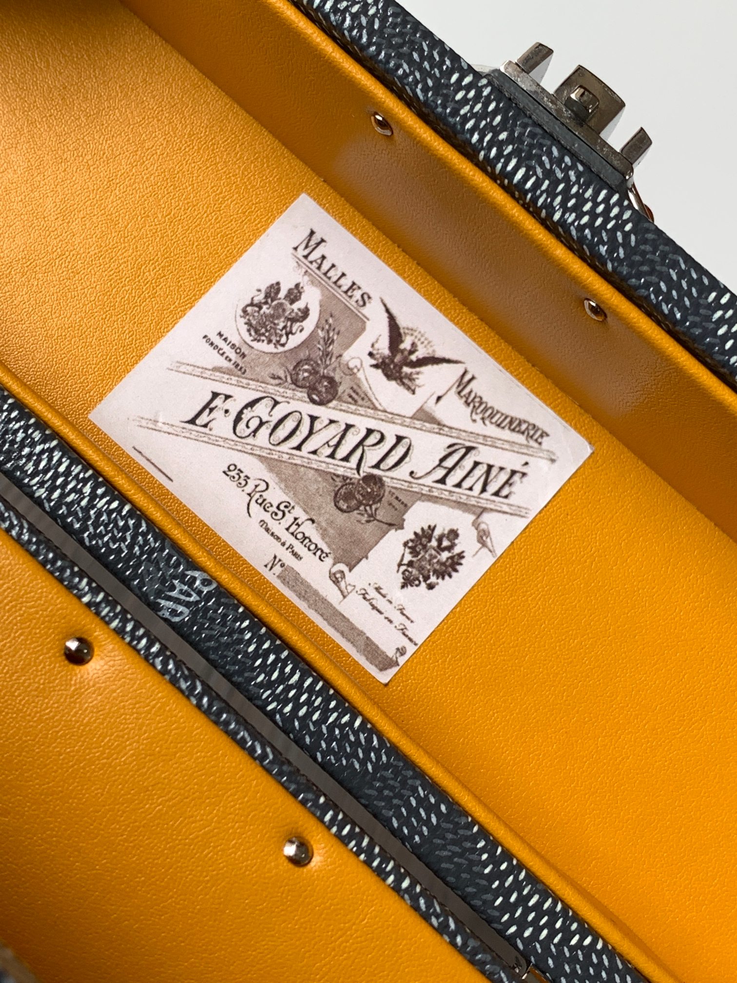 고야드 카세트 트렁크 백 그레이