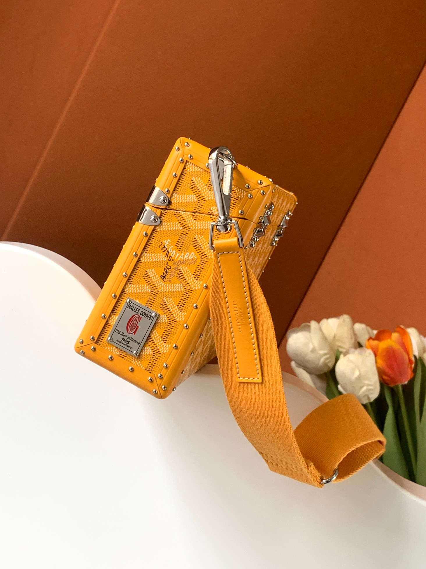 고야드 카세트 트렁크 백 옐로우