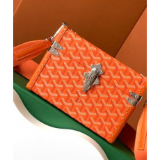 고야드 카세트 트렁크 백 오렌지