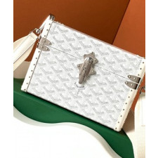 고야드 카세트 트렁크 백 화이트