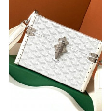 고야드 카세트 트렁크 백 화이트