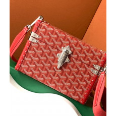 고야드 카세트 트렁크 백 레드