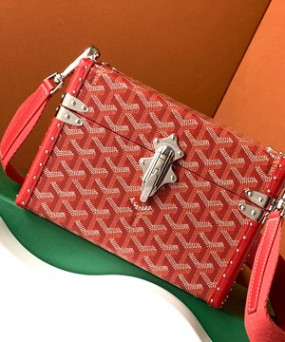 고야드 카세트 트렁크 백 레드