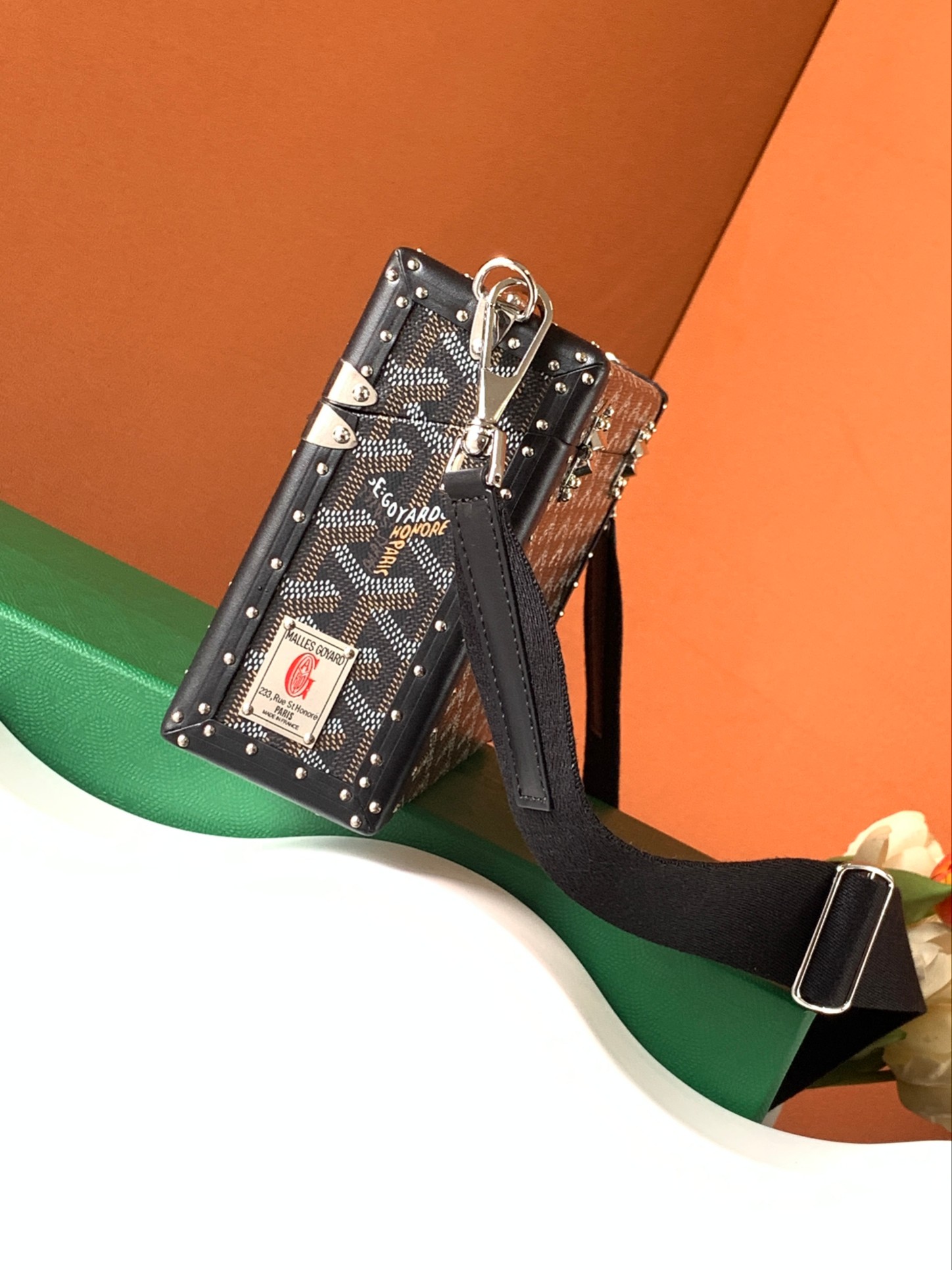 고야드 카세트 트렁크 백 블랙