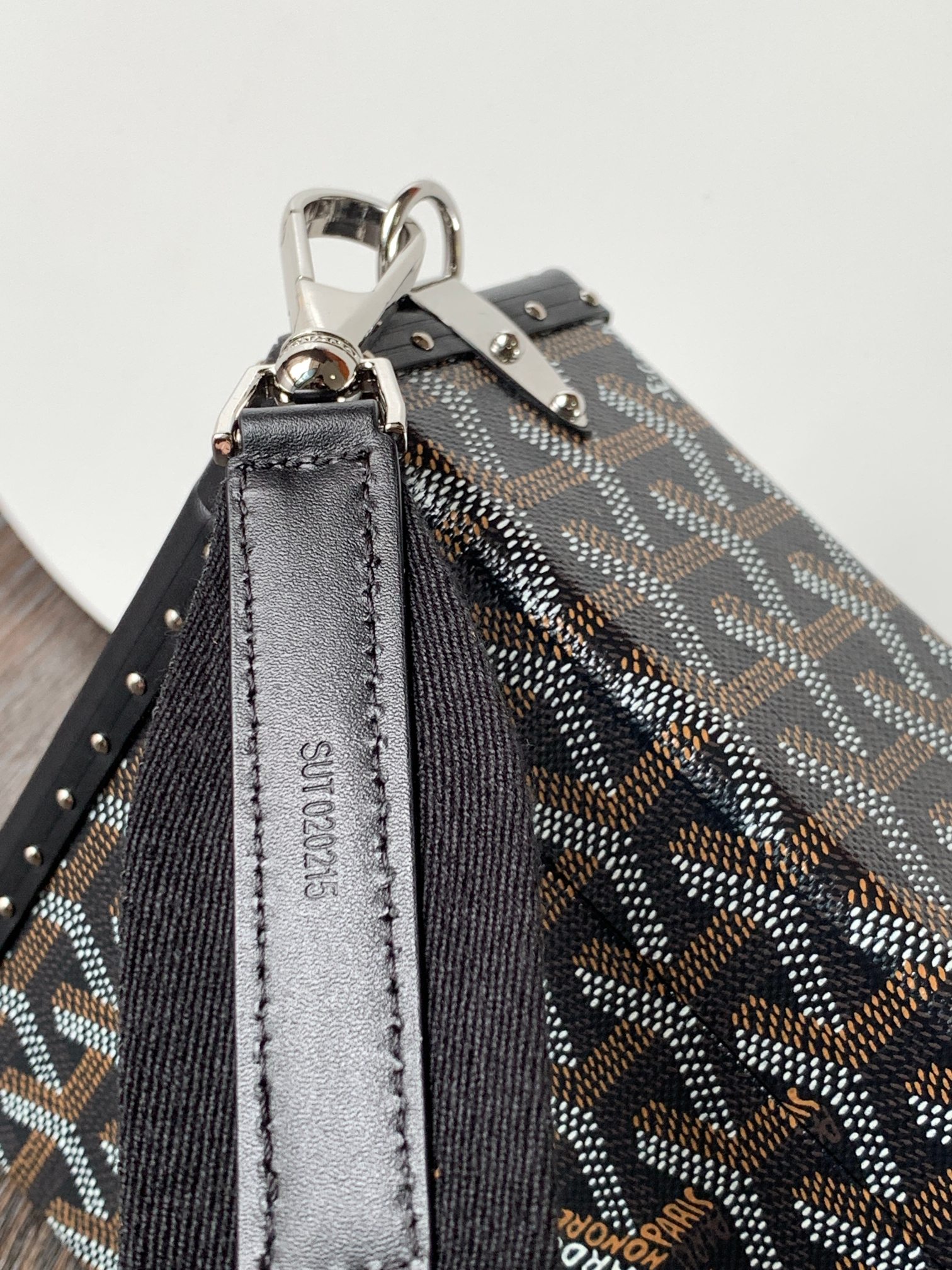 고야드 카세트 트렁크 백 블랙