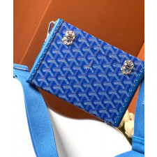 고야드 카세트 트렁크 백 스카이 블루