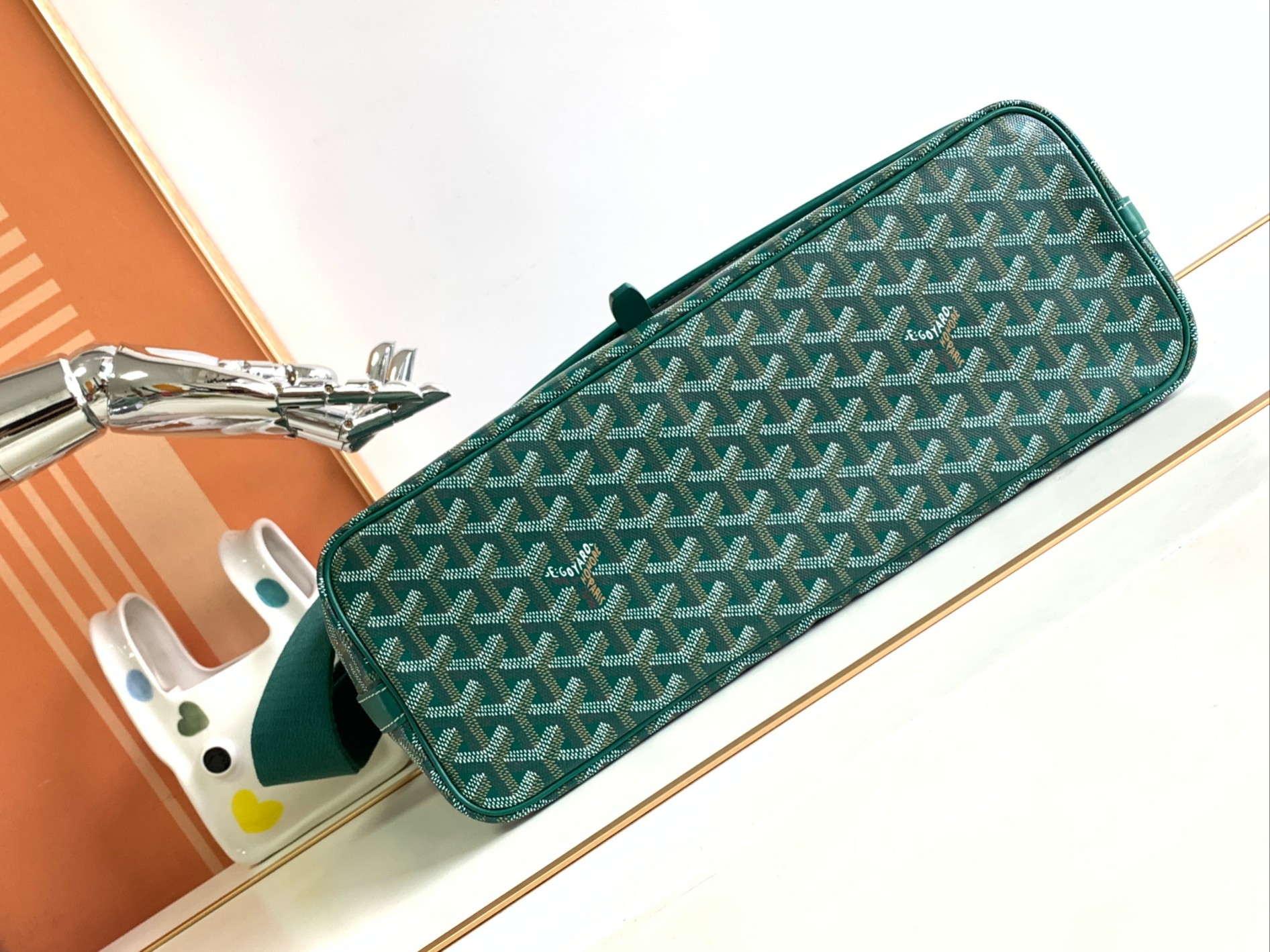 고야드 카페티엔 메신저백 MM 그린