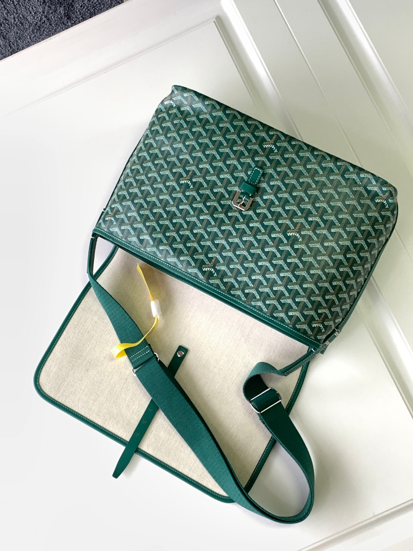 고야드 카페티엔 메신저백 MM 그린