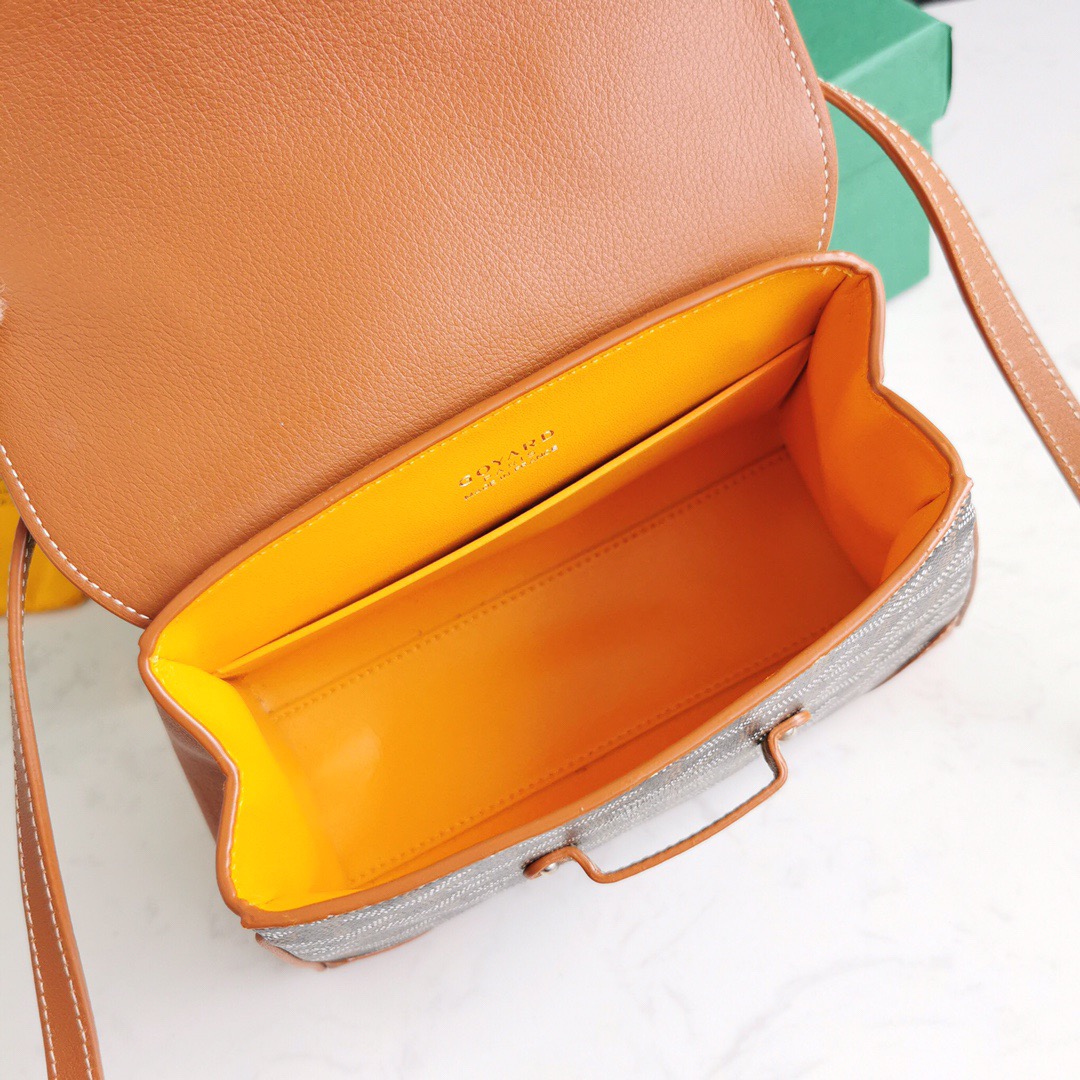 고야드 사이공 미니백 블랙 탄