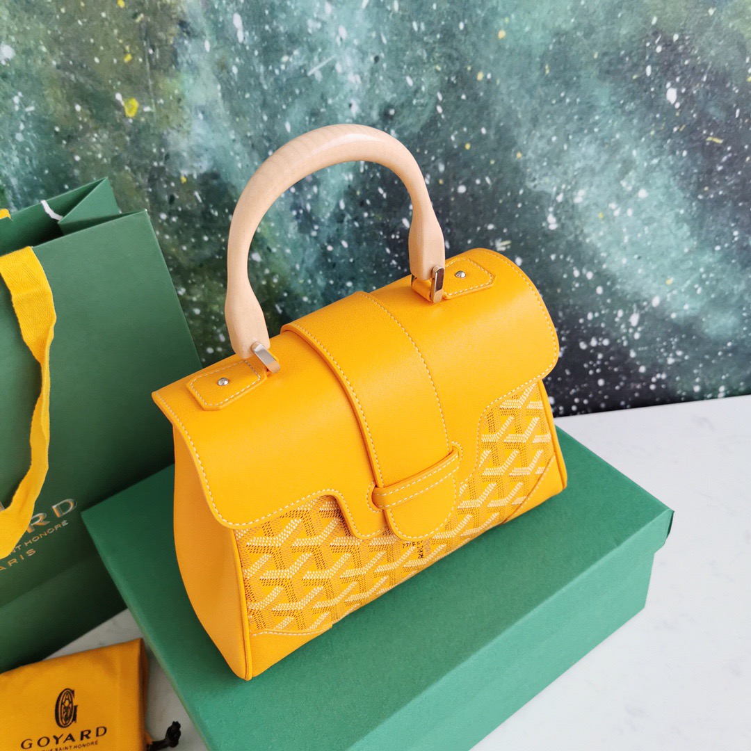 고야드 사이공 미니백 옐로우