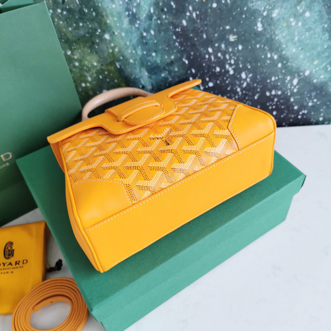 고야드 사이공 미니백 옐로우