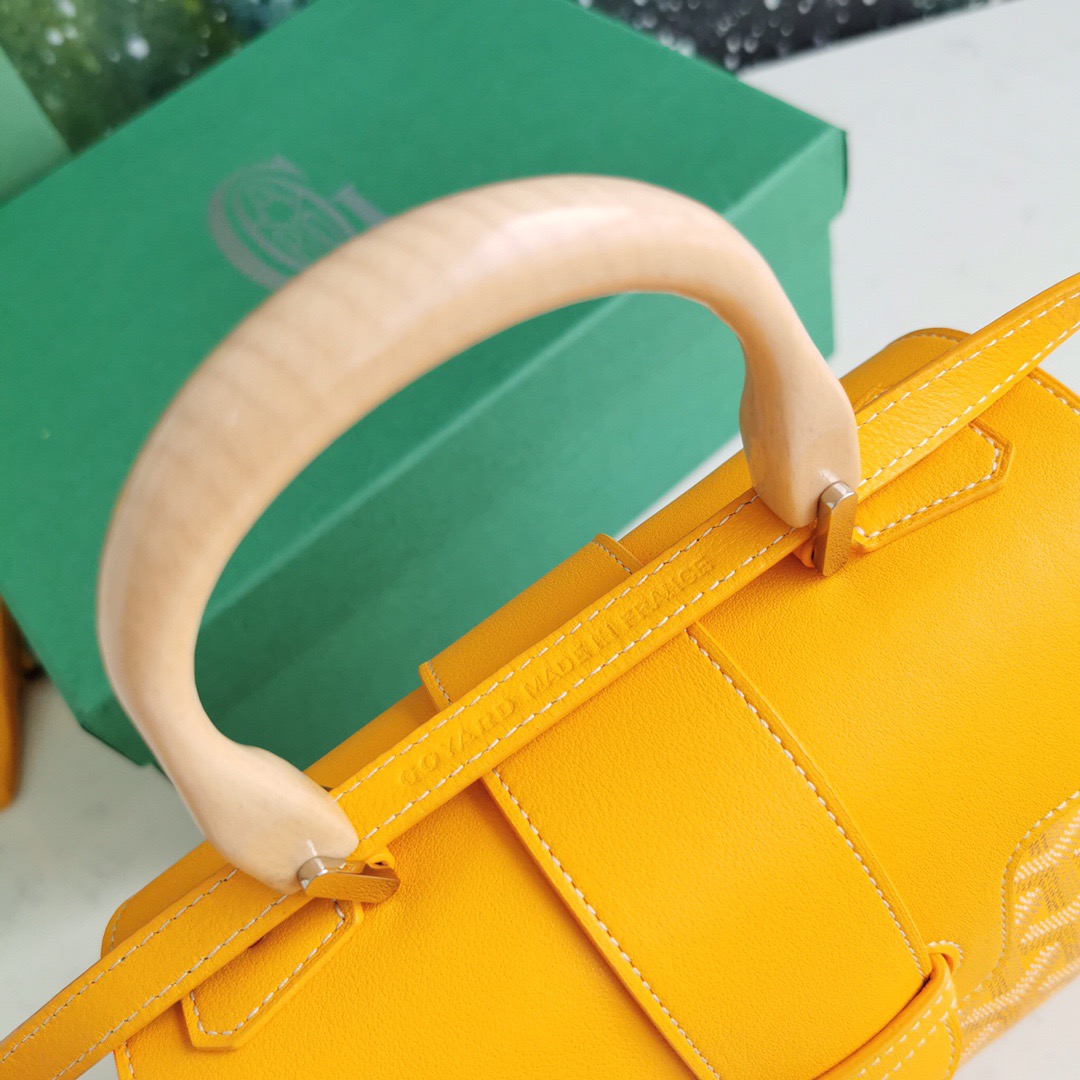 고야드 사이공 미니백 옐로우