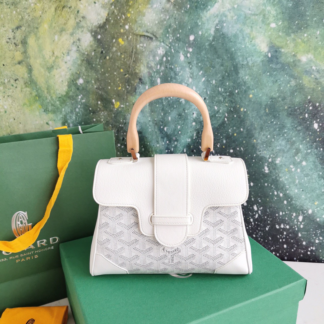 고야드 사이공 미니백 화이트