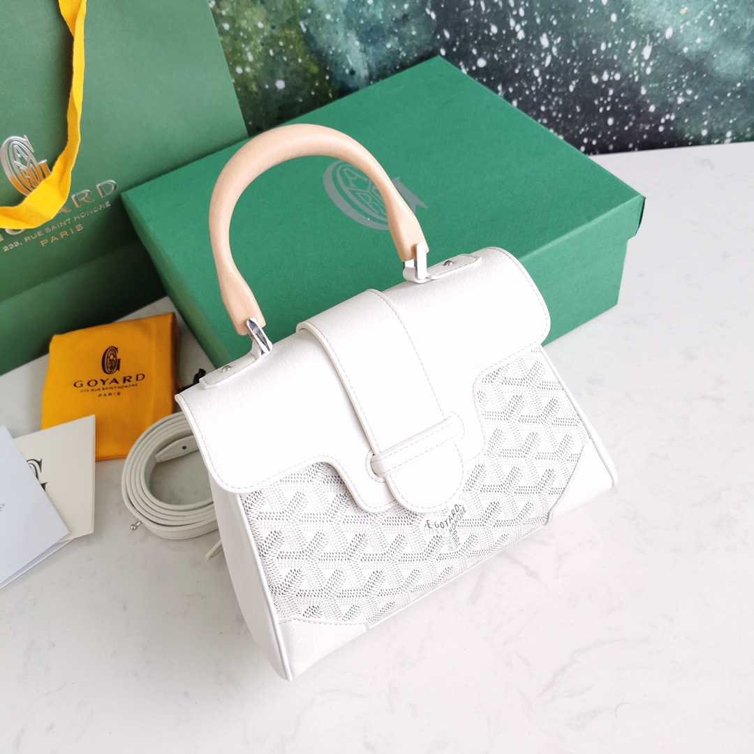 고야드 사이공 미니백 화이트