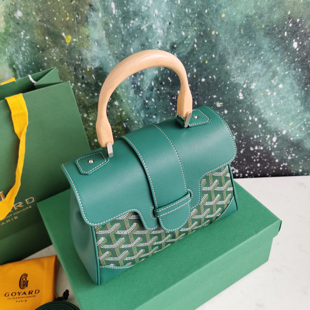 고야드 사이공 미니백 그린