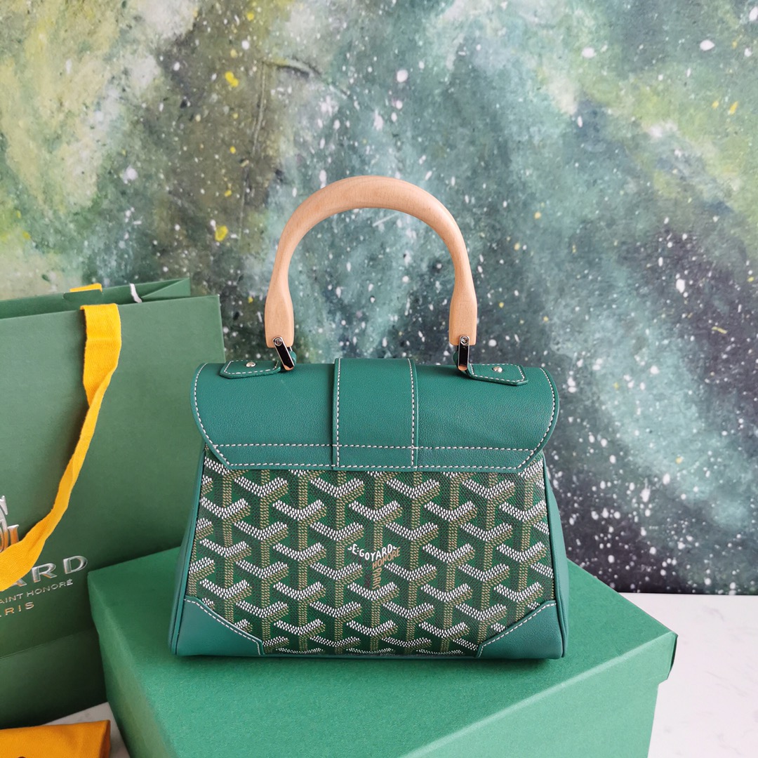 고야드 사이공 미니백 그린