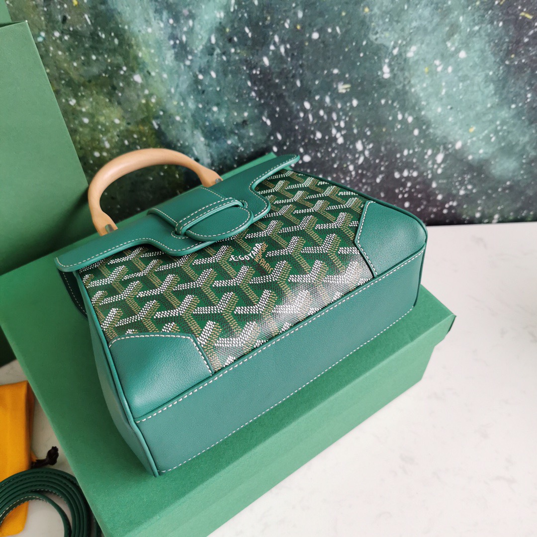 고야드 사이공 미니백 그린