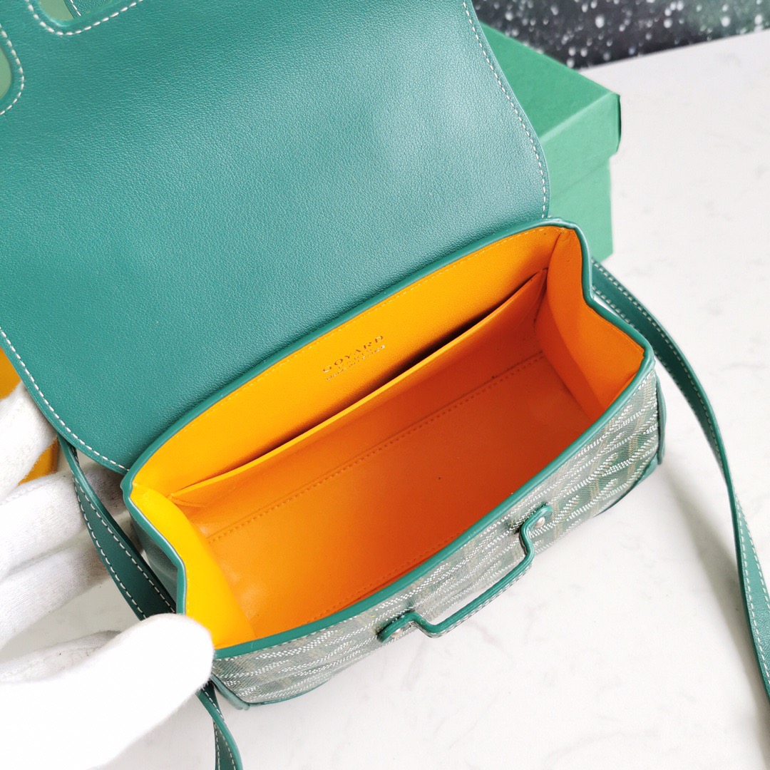 고야드 사이공 미니백 그린