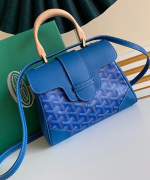 고야드 사이공 미니백 스카이 블루