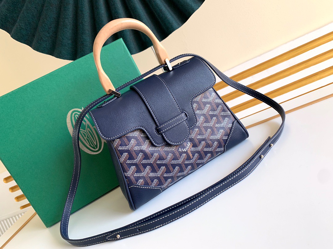 고야드 사이공 미니백 마린 블루