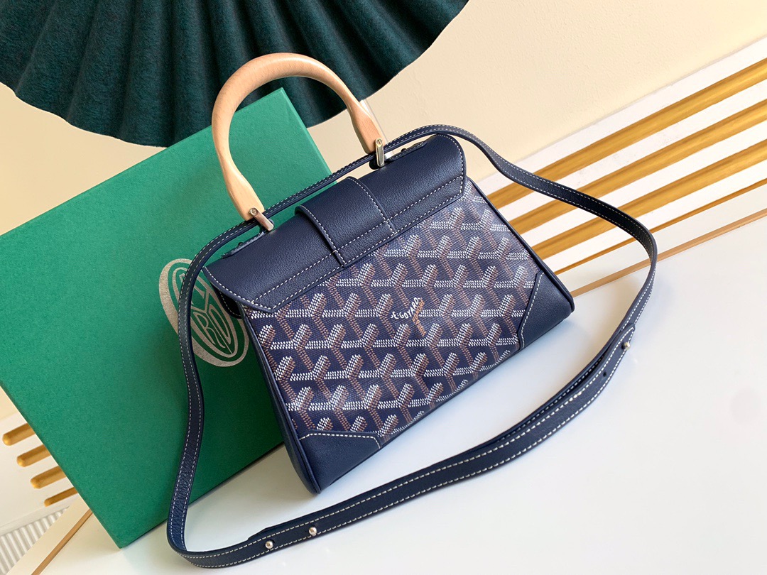 고야드 사이공 미니백 마린 블루