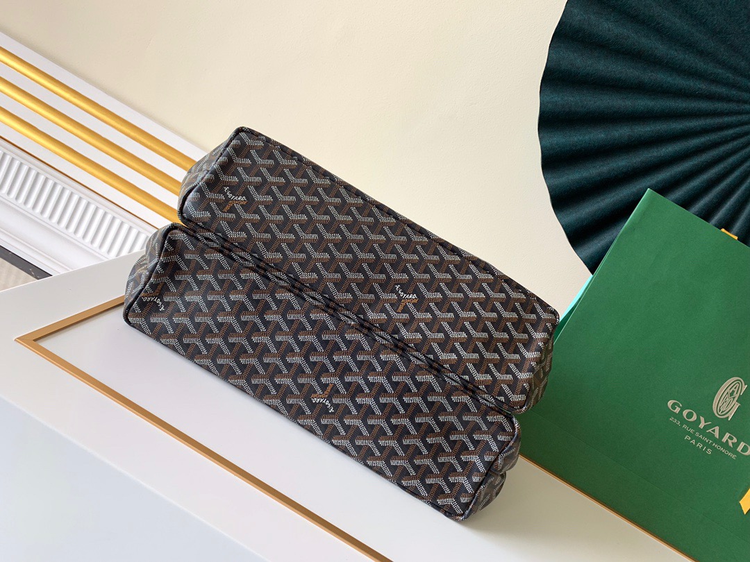 고야드 이자벨백 블랙 탄