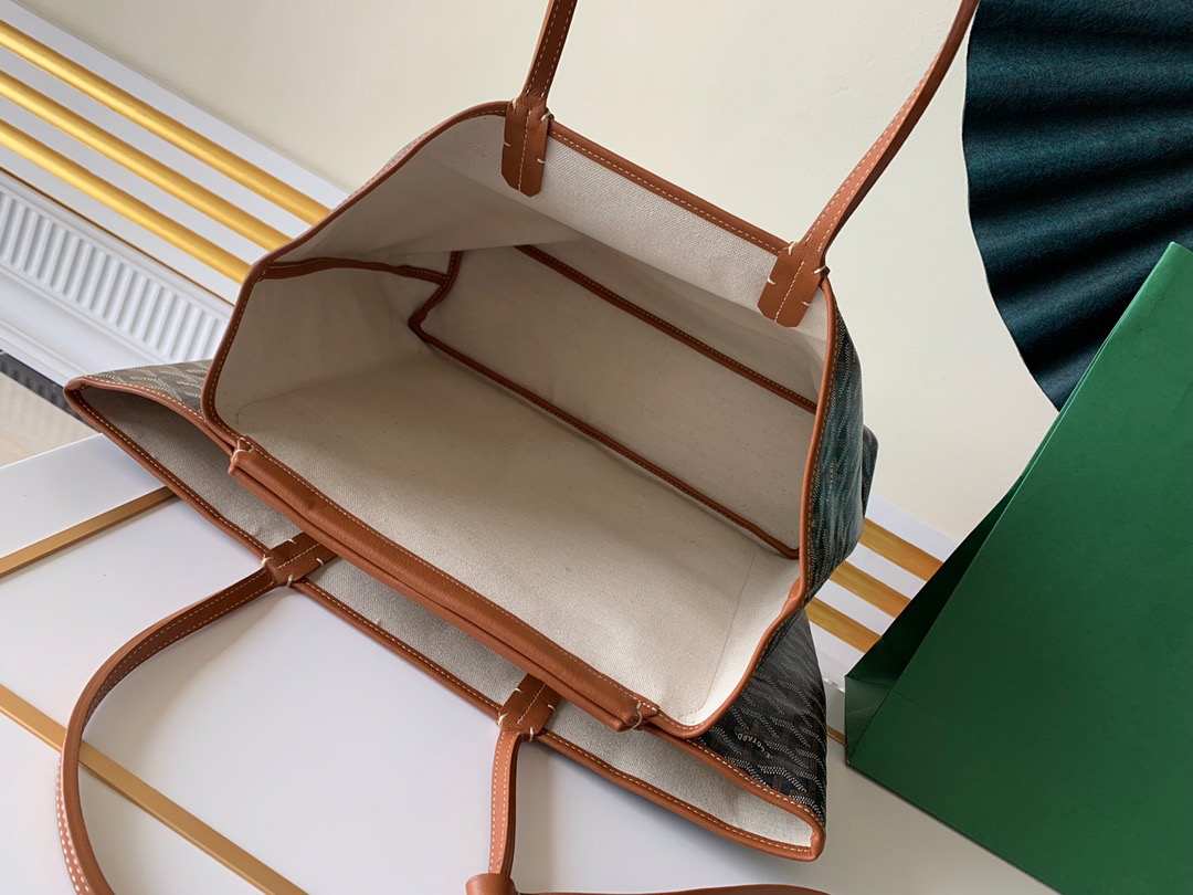 고야드 이자벨백 블랙 탄