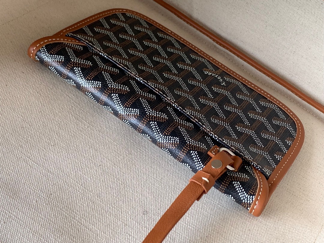 고야드 이자벨백 블랙 탄