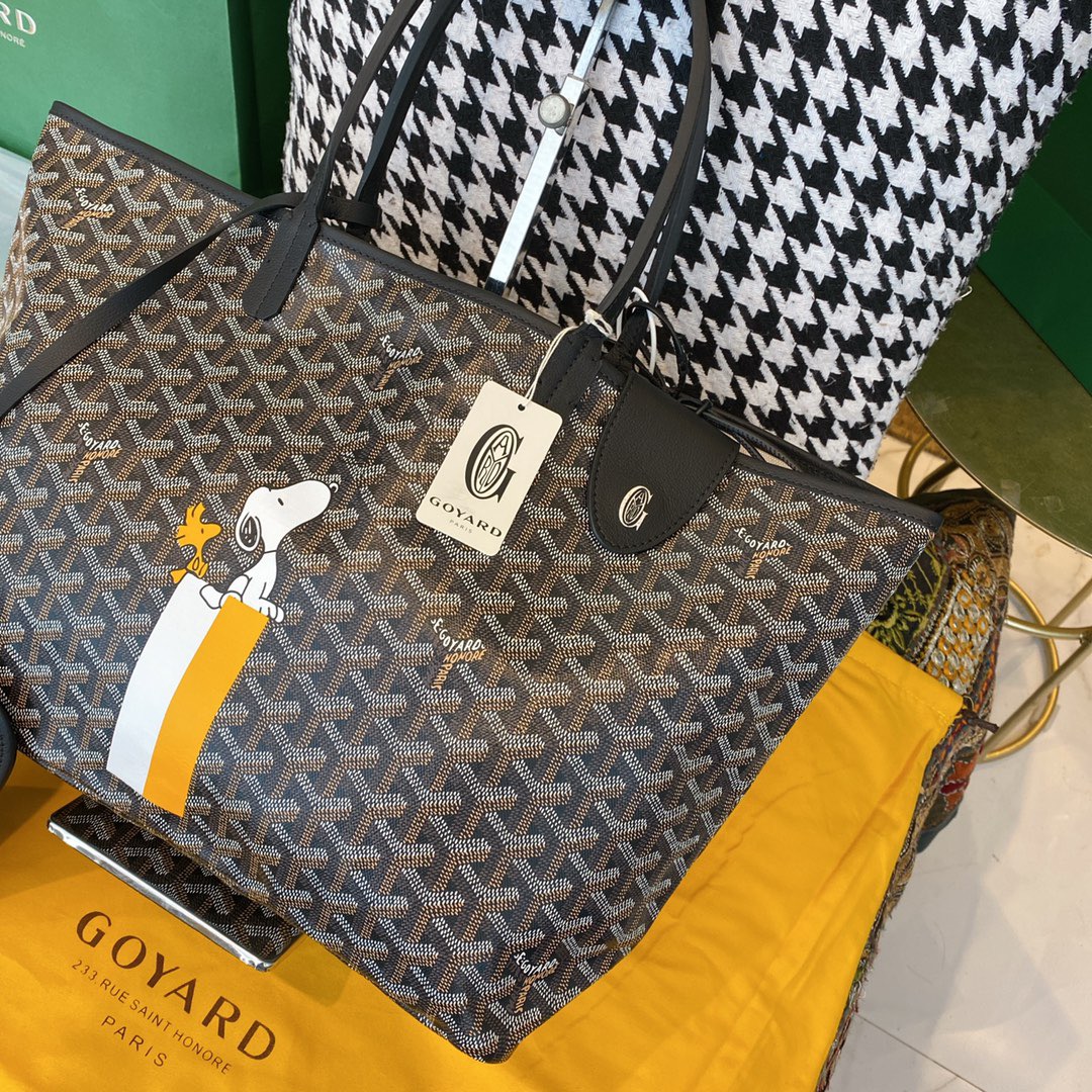 고야드생루이 PM 스누피 블랙