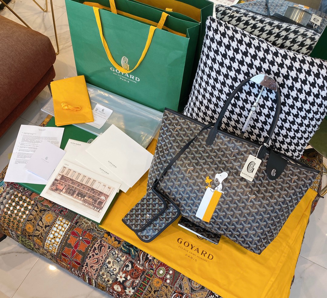 고야드생루이 PM 스누피 블랙