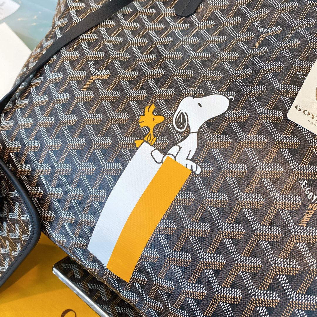 고야드생루이 PM 스누피 블랙