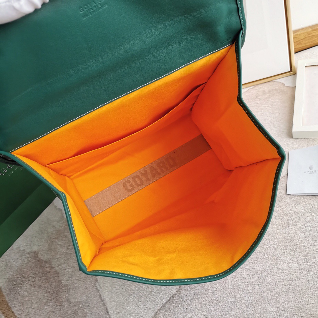 고야드 생레제르 백팩 그린