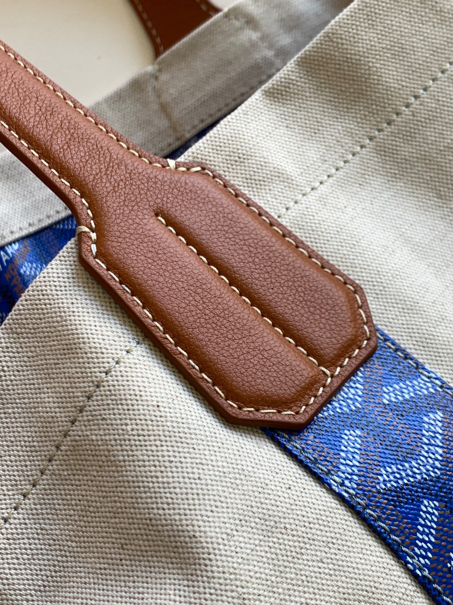 고야드 메디테라니안 리버시블백 스카이 블루