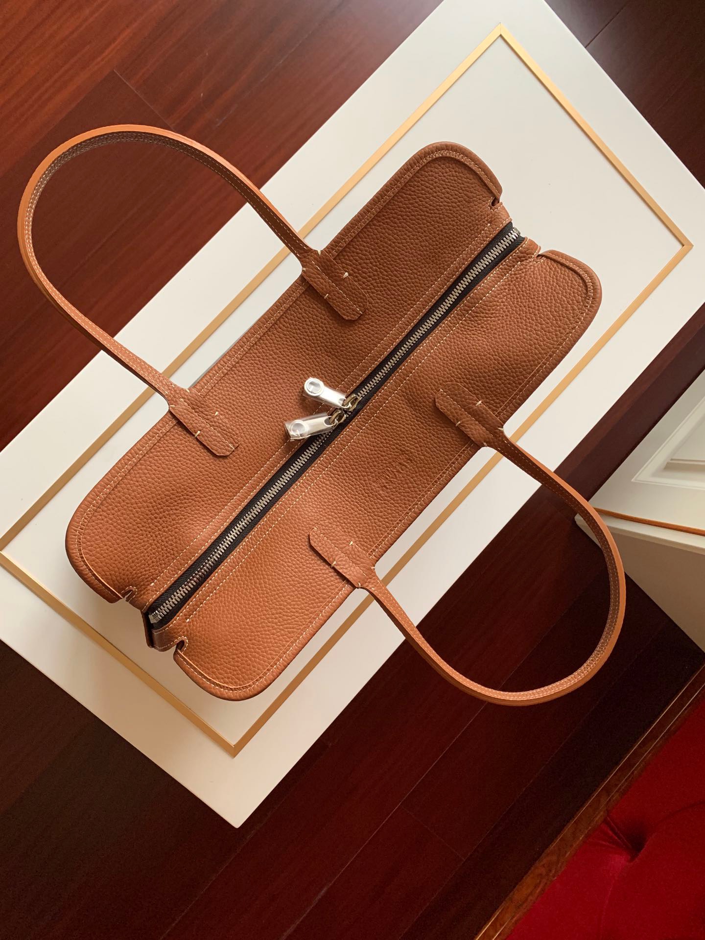 고야드 하디백 블랙 탄