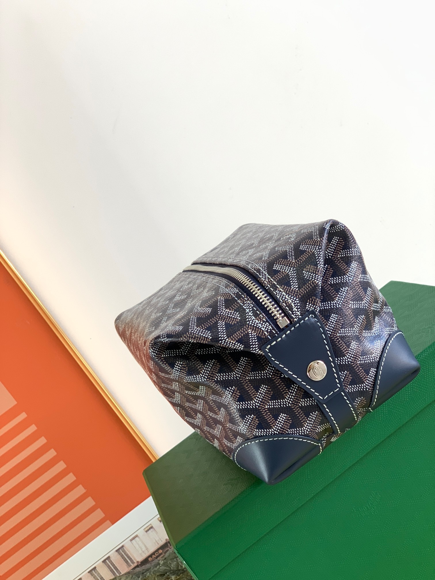 고야드 보잉 25 백 마린 블루