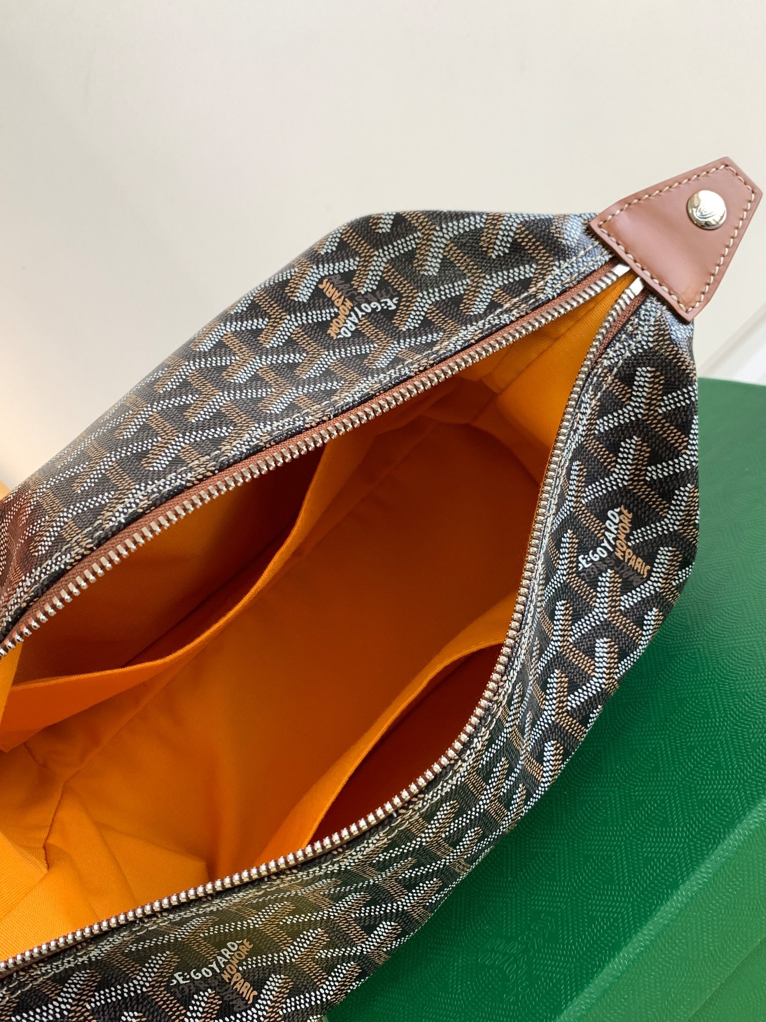 고야드 보잉 25 백 블랙 탄