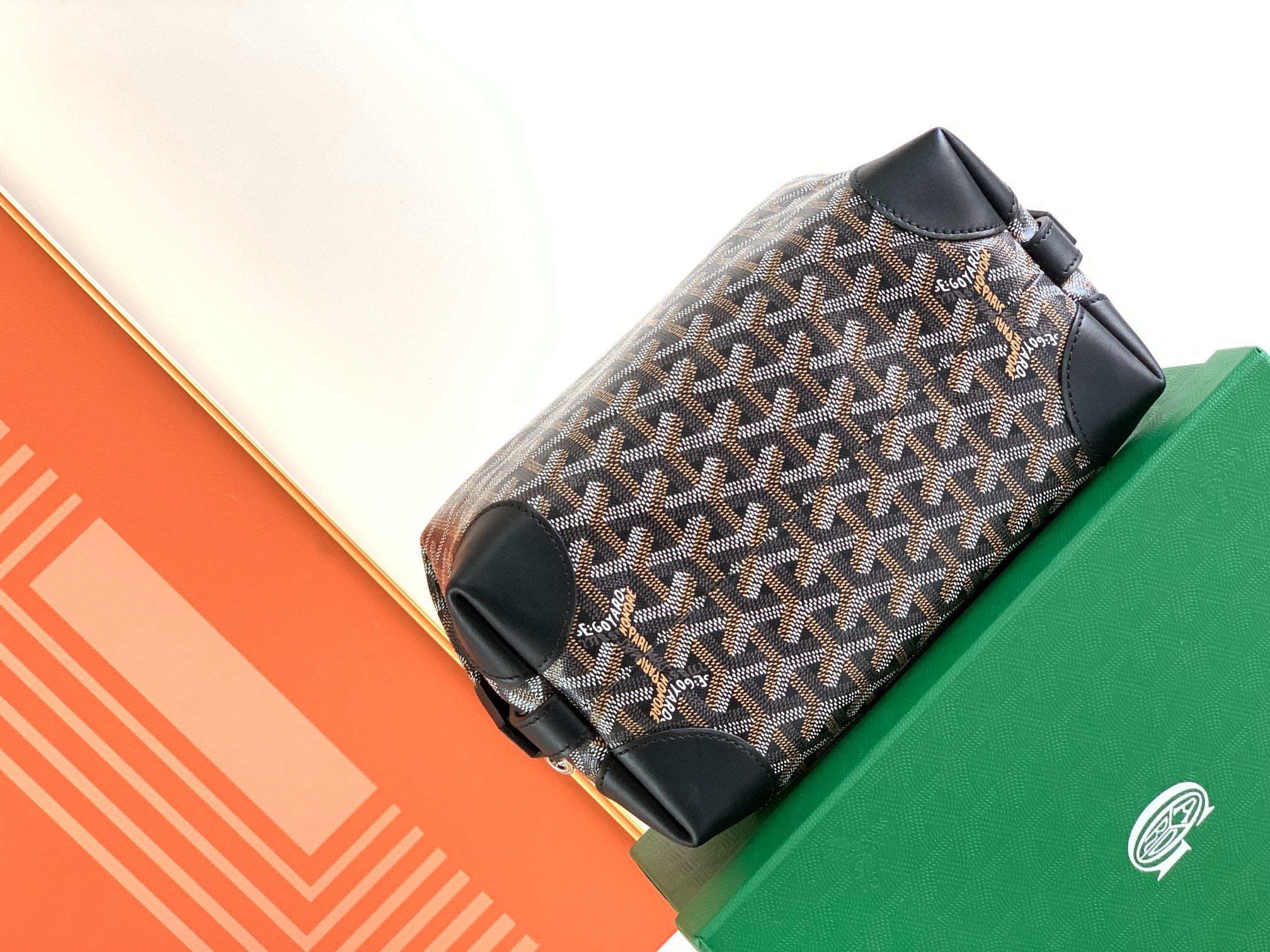 고야드 보잉 25 백 블랙