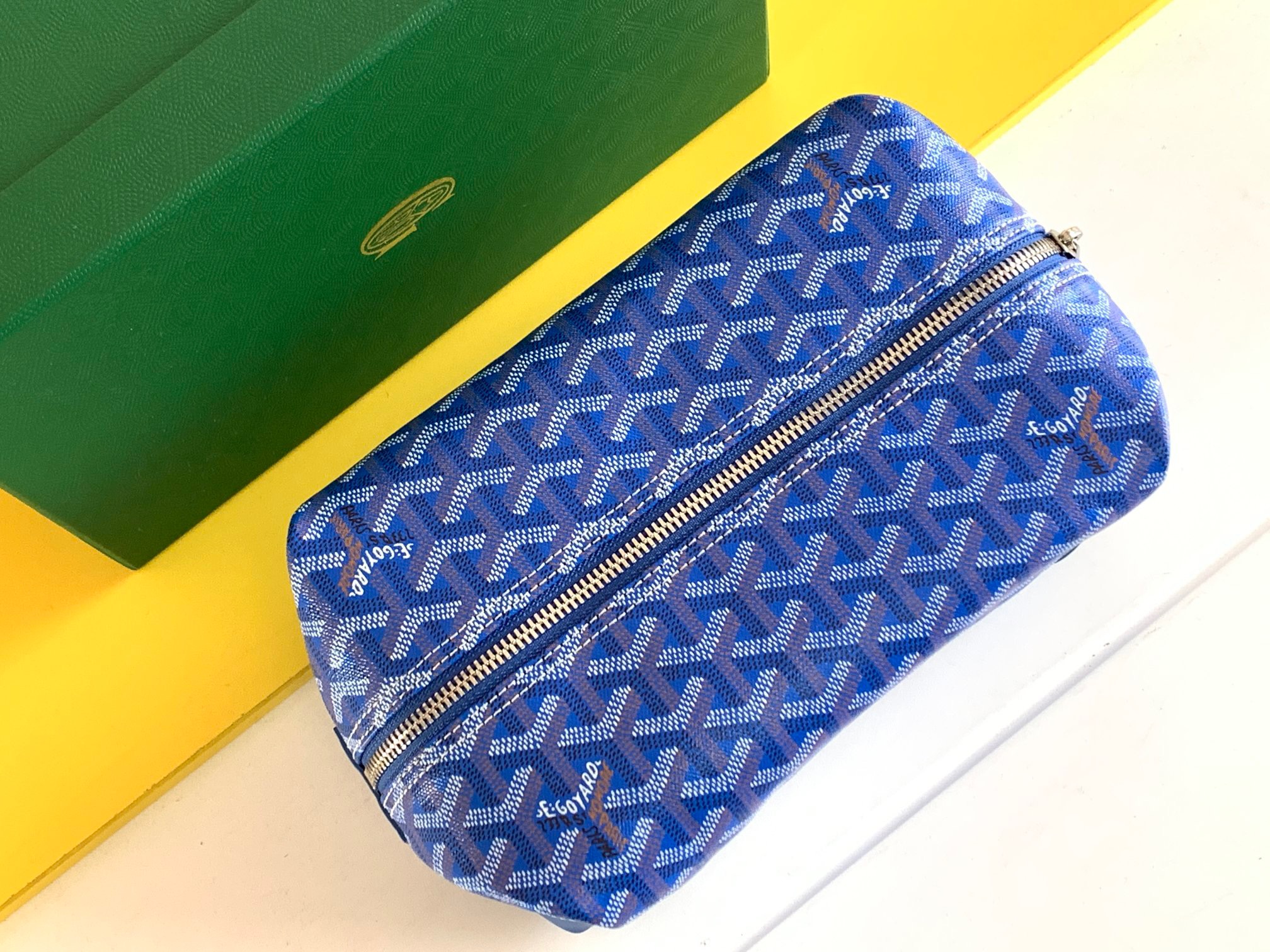 고야드 보잉 25 백 스카이 블루