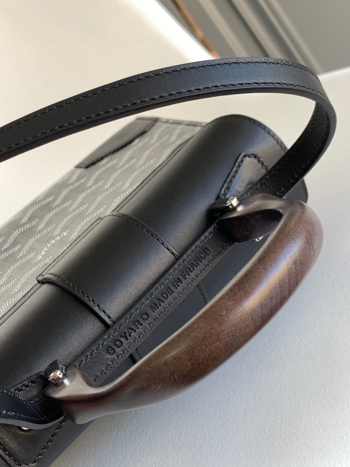 고야드 사이공 미니백 Jet-black 에디션 블랙